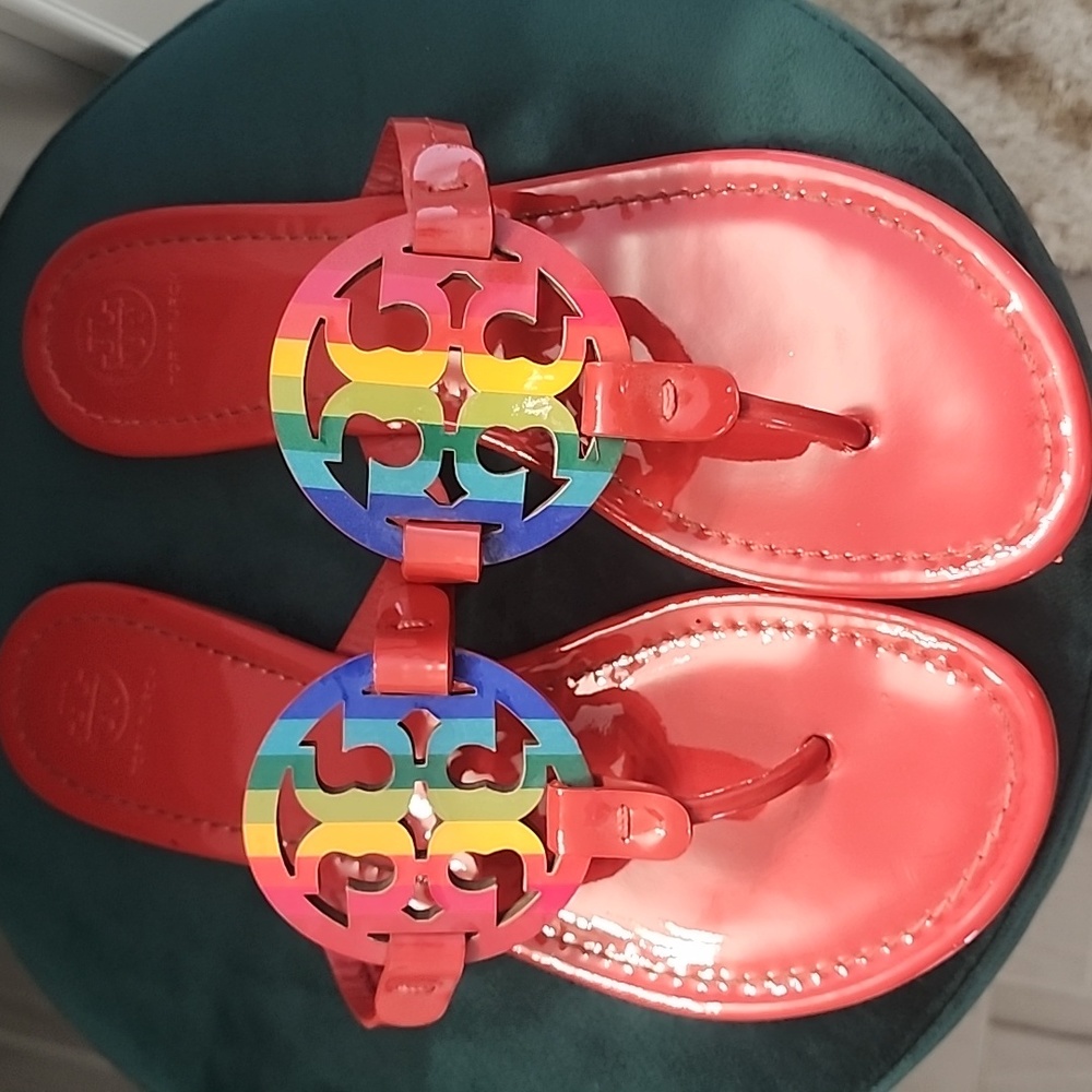 Tory Burch Miller Sandal (rainbow)